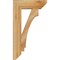 Ekena Millwork Imperial Slat Rough Sawn Bracket, Western Red Cedar, 4"W x 16"D x 28"H BKT04X16X28IMP06RWR - alternate 4